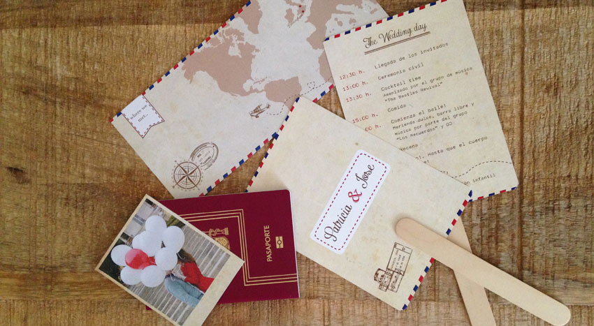 invitaciones de boda originales