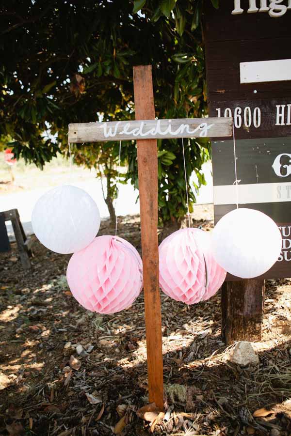 wedding signs