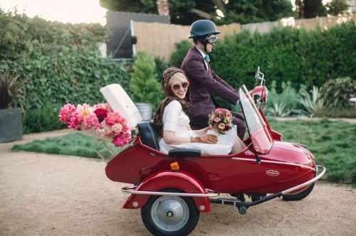 coches originales bodas