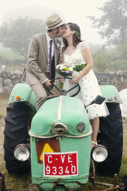 coches originales bodas