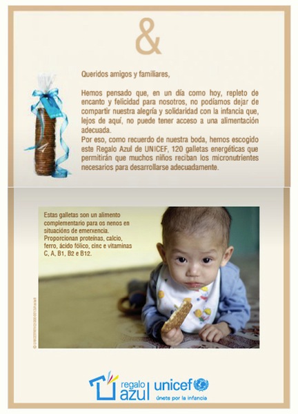 Regalos solidarios