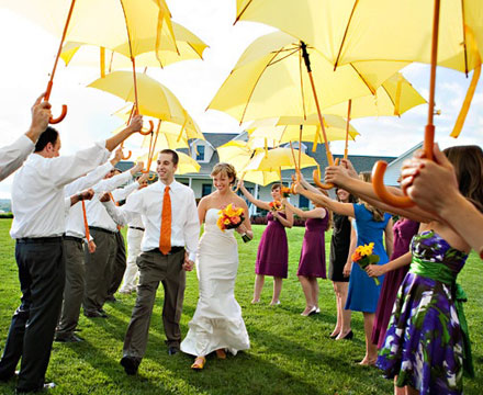 paraguas boda