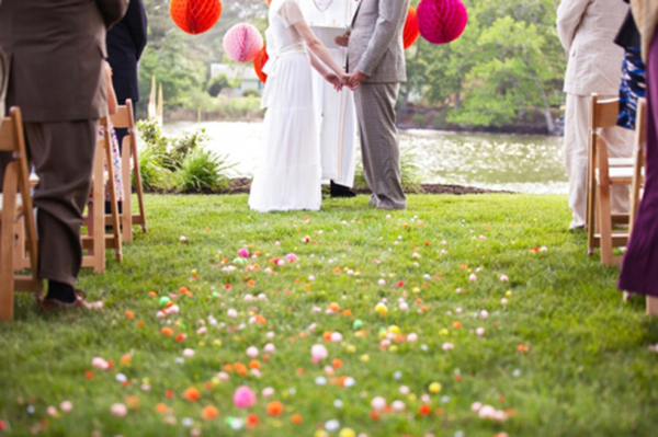 alfombras originales boda