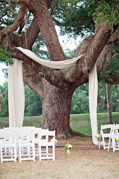 decoración ceremonias aire libre