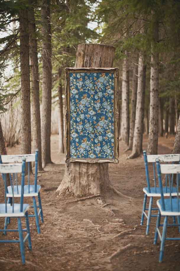 decoración altar bodas