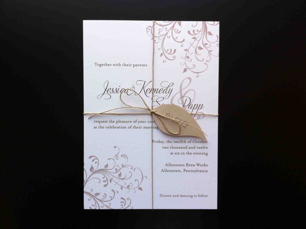 invitaciones boda clásicas