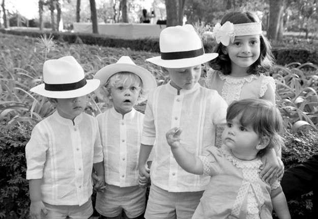 gorros niños arras