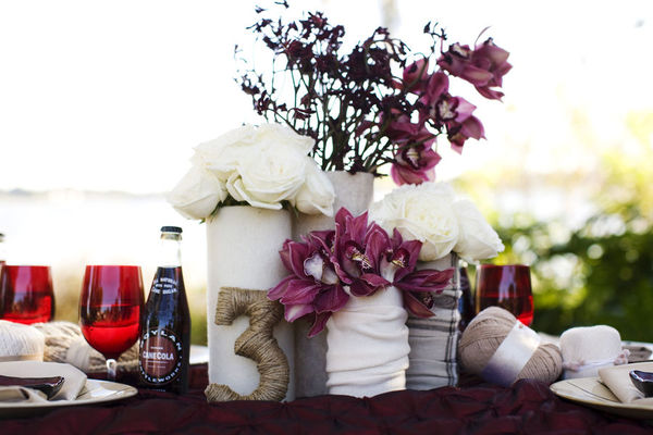 centros de mesa para bodas temáticas