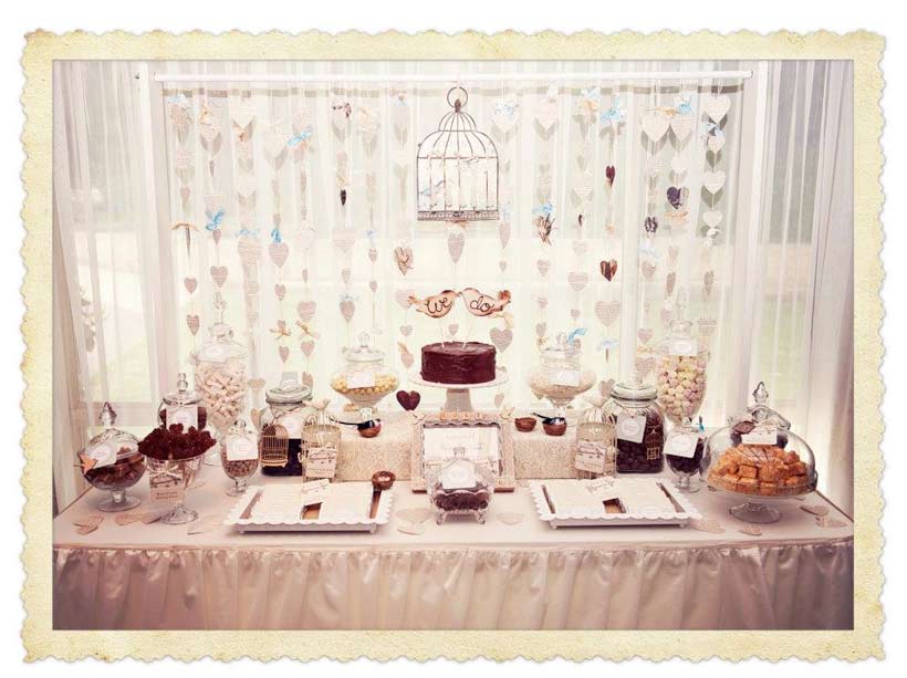 mesas dulces bodas