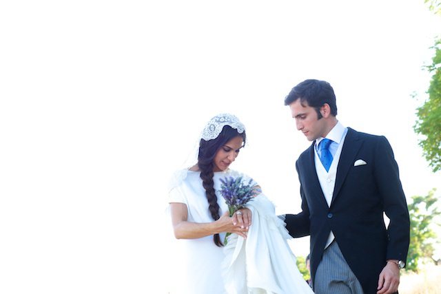 peinados con trenzas para novias