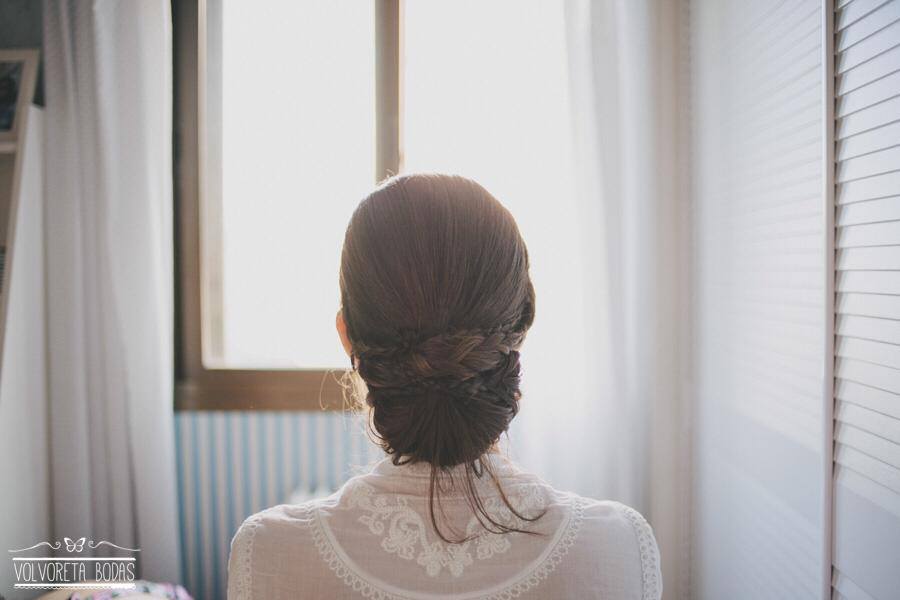 peinados con trenzas para novias