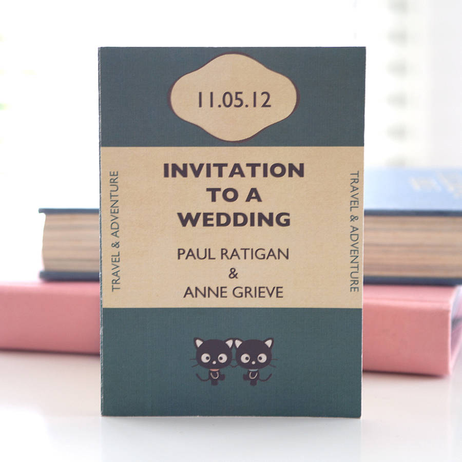 invitaciones de boda diferentes