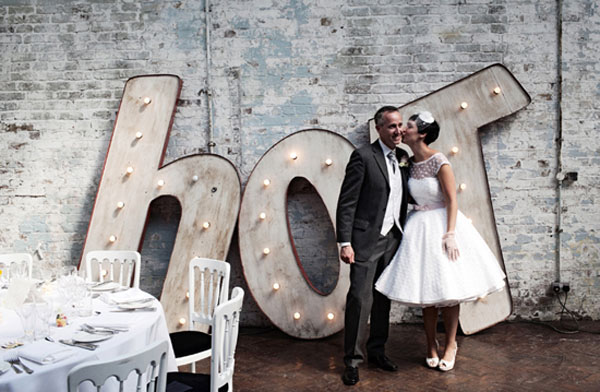 letras gigantes bodas