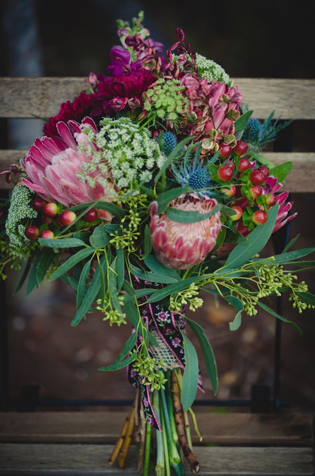 winter wedding bouquets