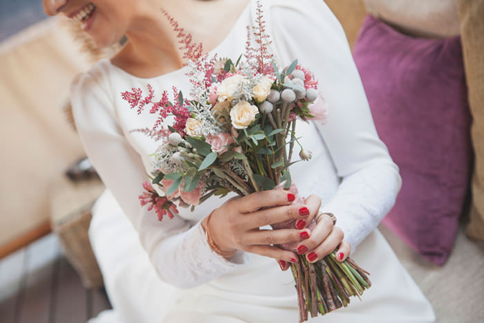 winter wedding bouquets