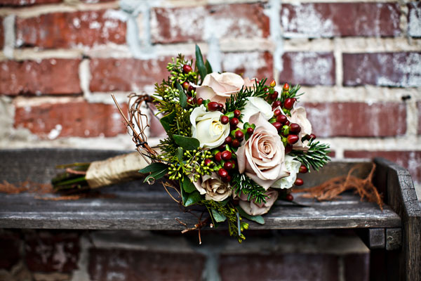 winter wedding bouquets